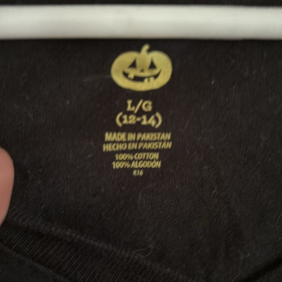 Awesome shirt size LG12–14 black, gold orange awesome design comfy 100% cotton - Picture 9 of 14